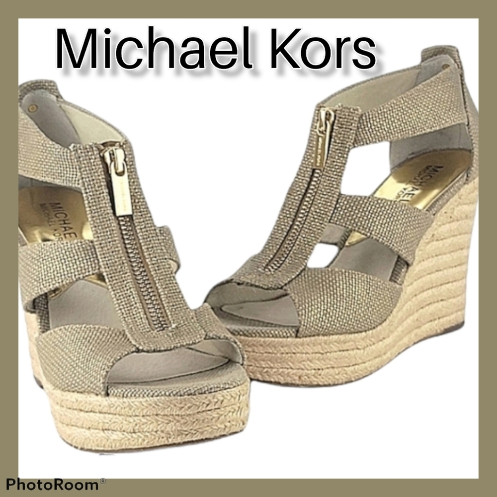 Michael Kors wedge sandals